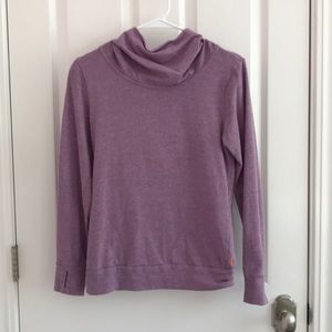 Lucy Lavender Cowl Neck Pullover